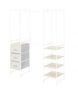 Domo Mea Guardaroba Modulare Bianco - Versatile e Funzionale