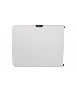 DR.C Tavolo Catering Pieghevole Bianco 180x70 cm - Facile Trasporto