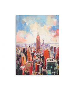 Domo Mea Dipinto Decorativo su Tela - Manhattan - 50 x 70 cm