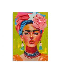 Domo Mea Dipinto Decorativo su Tela - Frida Kahlo - 50 x 70 cm