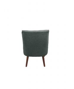 Domo Mea Poltroncina Luna Grigia 57x70x74 cm - Seduta Imbottita Interna