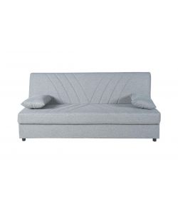 Domo Mea Divano Letto Fiji 3 Posti Grigio Chiaro 180x78 cm - Design Moderno