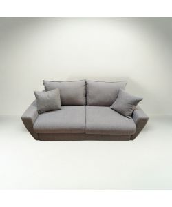 Domo Mea Divano Letto Puglia Grigio 3 Posti - 198x103x100 cm