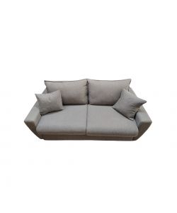 Domo Mea Divano Letto Puglia Grigio 3 Posti - 198x103x100 cm