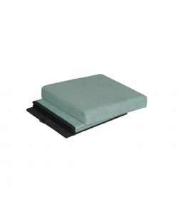 Domo Mea Pouf Contenitore Pieghevole Color Verde Salvia - 38x38x38 cm