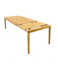 Domo Mea Tavolo Mirco Allungabile Robinia Oliato 200-250x100x86 h cm