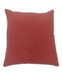 Domo Mea Cuscino Rosso 45x45cm in Cotone Imbottito Decorativo