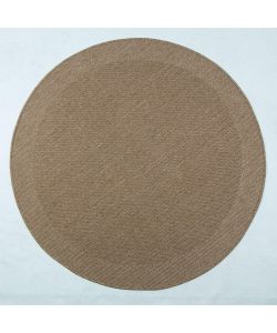 Domo Mea Tappeto Outdoor Rotondo Beige d. 180 cm Resistente e Leggero
