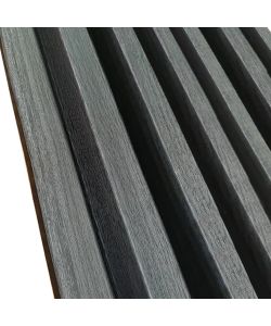 Dr.C Rivestimento Murale Interno in WPC - Antracite - 2900x169 mm