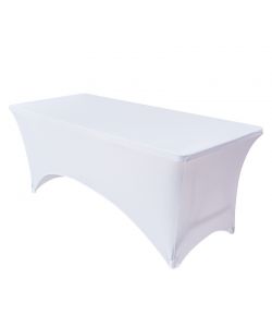 Copritavolo Bianco 182x74x74 cm per Tavolo Catering