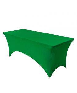 Copritavolo Spandex Verde 182x74x74 cm per Tavolo Catering