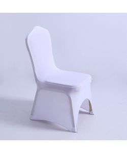 Coprisedia Spandex Bianco 45x45x90 cm Elastico per Eventi e Catering