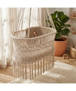 Cosma Amaca Adalia Ecr� Circolare in Cotone 45x45x70 cm per Giardino