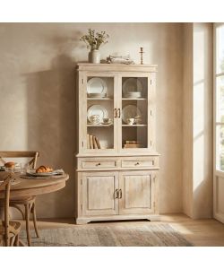 Cosma Mobile Lambert in Mango Marrone Chiaro 90x40x180 cm Appoggio