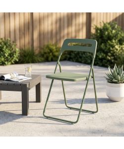 Cosma Sedia impilabile Verde 40x43x78 cm in polipropilene senza braccioli