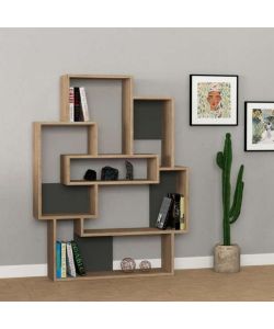 Libreria Barce rovere 101x22x132h