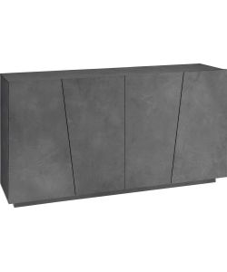 Credenza Vega Moderna 4 Ante 160 Battente Ardesia