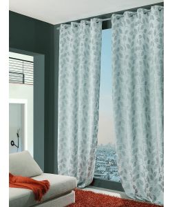 Home Collection Tenda oscurante Perlata Naturale 140x280 cm con anelli