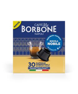 Caff� Borbone Capsule Compatibili Dolce Gusto Nobile 30pz Aroma Intenso