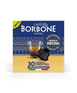 Caff� Borbone Capsule Compatibili Dolce Gusto Miscela Decisa 30pz