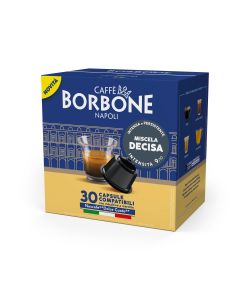 Caffè Borbone Capsule Compatibili Dolce Gusto Miscela Decisa 30pz