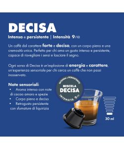 Caffè Borbone Capsule Compatibili Dolce Gusto Miscela Decisa 30pz