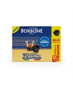 Caff� Borbone Capsule Dolce Gusto Nobile 80+10pz Aroma Intenso