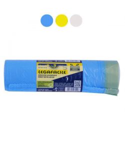 Sacco Immondizia con Maniglia Azzurro 55X 65 G 12 Pz 15 Mr.Bin