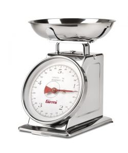Girmi Bilancia Meccanica da Cucina PS90 da 20g a 5 kg - 210x252x215mm
