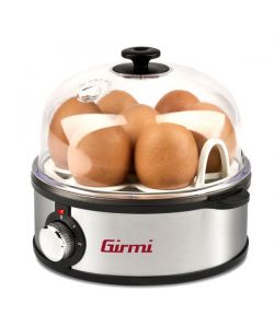 Girmi Cuoci Uova CU25 360W - Fino a 7 Posti - 18,5x16,5x15 cm