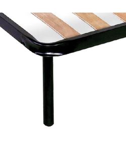 Cosma Rete Ortopedica Matrimoniale Sanremo 160x190 cm Nero Legno