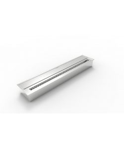 Divina Fire Bruciatore Bioetanolo Acciaio Inox 7L - Design Moderno
