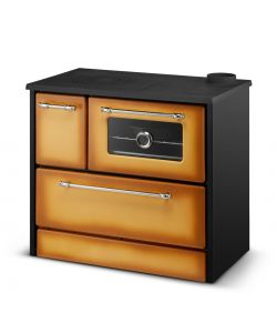 Divina Fire Cucina a Legna Beatrice Cappuccino 9 kW - 87x51x79 cm