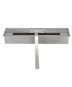 Divina Fire Camino a Bioetanolo Bellini in Legno Bianco - 96x35x96 cm