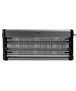 Kooper Zanzariera Elettrica Elettra 40W Nero e Silver - Copertura 20 m