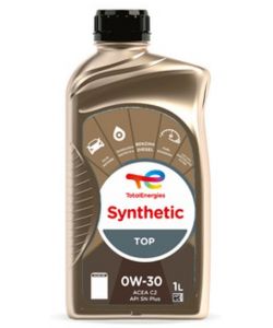 Total Olio Sintetico 0W30 1L - Benzina e Diesel Alta Prestazione