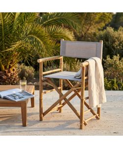 Cosma Sedia Regista in Bamboo Marrone 58x44x88 cm Design Rettangolare