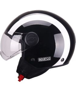 Casco Demi-Jet per moto Sparco con calotta in ABS Taglia L