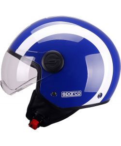 Casco Demi-Jet per moto Sparco con calotta in ABS Taglia L