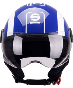 Casco Demi-Jet per moto Sparco con calotta in ABS Taglia L