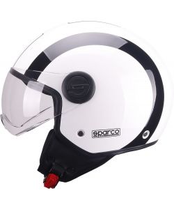 Casco Demi-Jet per moto Sparco con calotta in ABS Taglia L