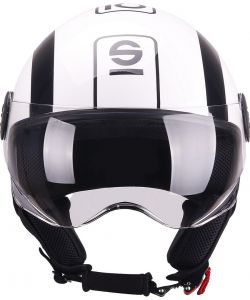 Casco Demi-Jet per moto Sparco con calotta in ABS Taglia L