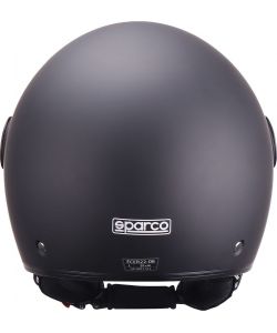 Casco Demi-Jet con Peak per moto Sparco con calotta in ABS Taglia S