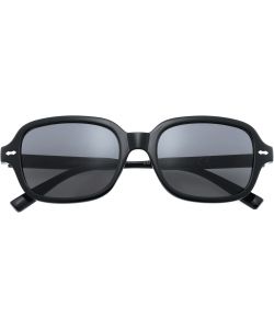 Gianmarco Venturi Occhiali da Sole Unisex 360-1 Nero - Lenti Grigie 55mm