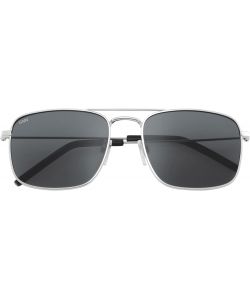 Gianmarco Venturi Occhiali da Sole 380-2 Argento - Lenti Grigie 56mm