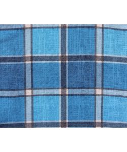 Cosma Sdraio Cipro Carrello Blu Scozzese 155x60x60cm - Relax Esterno