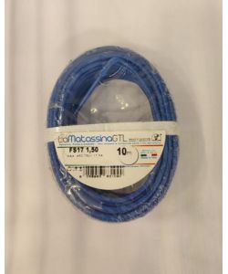 Go-At Topline Cavo elettrico unipolare FS17 1,5 mm� blu 10 m isolato