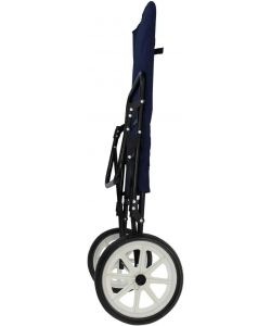 Carrello Sirio Pieghevole Grigio 45x50xH103 cm 30 kg per Spiaggia