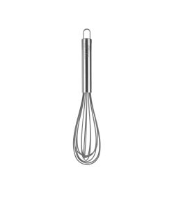 Fatto in casa Benedetta Frusta in Silicone Grigio 32 cm - Manico Inox