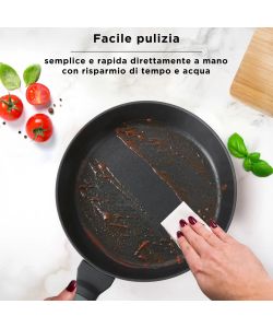 Batteria Pentole Corredo - Set Completo Verde Antiaderente 11 Pezzi